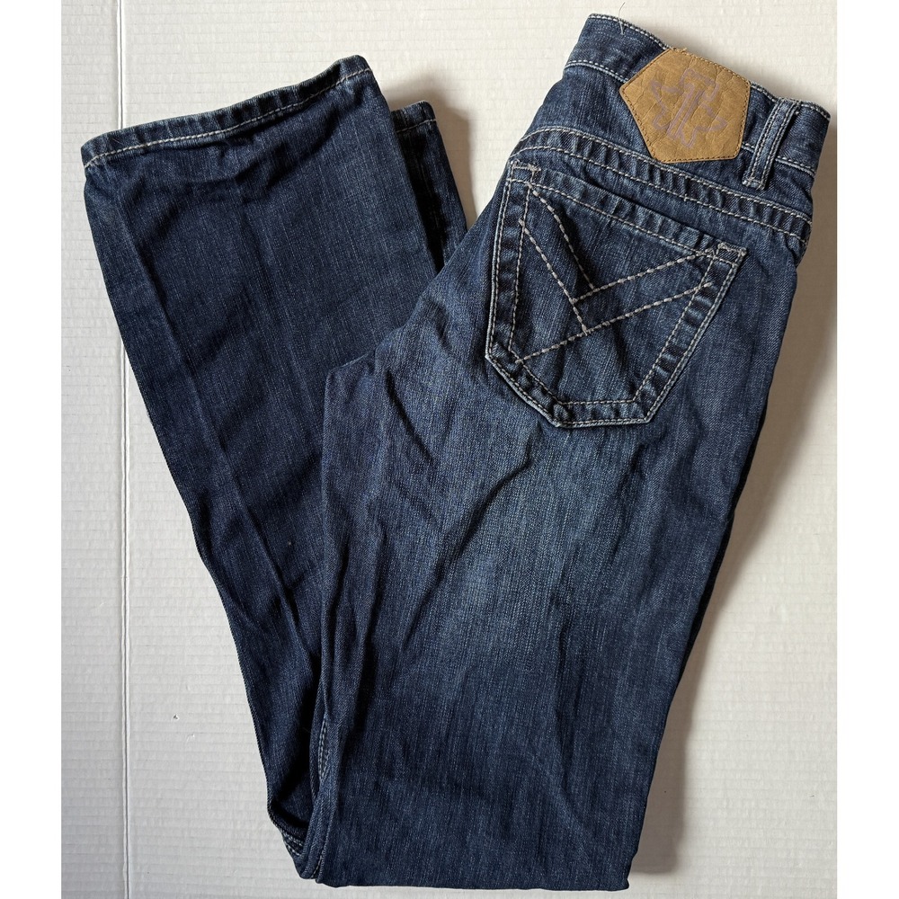 TIN HAUL - Men's Mid Rise Bootcut Western Jeans - 10-004-0420-1826 BU - 28x34